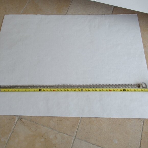 Fancy Metal Chain Mesh Waist Belt, Chain Belt, Sz Large/ X-Large - Picture 6 of 10